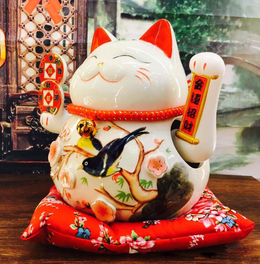 Maneki Neko - Mèo Thần Tài (Mèo Vẫy Gọi): Biểu Tượng May Mắn, Nguồn Gốc từ Nhật Bản